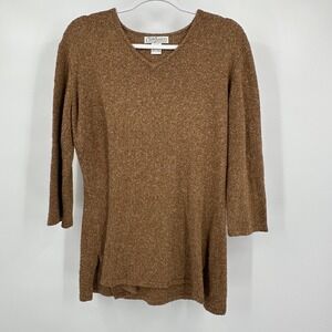 Diane von Furstenberg Womens Old Money Silk Blend Sweater Size S Quiet Luxury